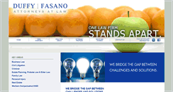 Desktop Screenshot of duffyandfasano.com