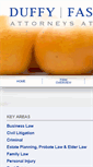 Mobile Screenshot of duffyandfasano.com